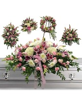 Divine Pink and White 5  pc set 5 pc set