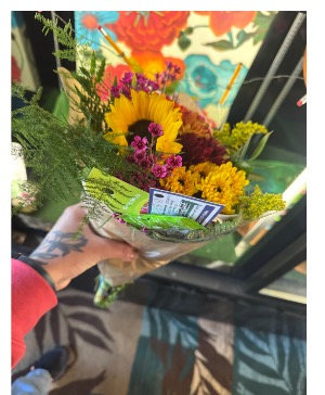 DIY Bouquet Glow-Up! ✨ Wrapped Bouquet