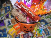 Image of HALLOWEEN BASKETS FULL OF GOODIES. Order before  <br/>5:00p.m. for next day delivery. Can go anytime in October!