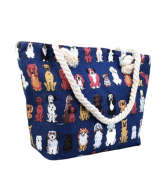 Dog Canvas Tote 