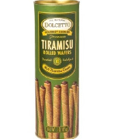 Dolcetto® Tiramisu Rolled Wafers 