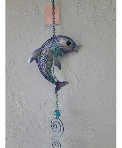 Dolphin long wind chime 