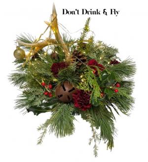 Don't Drink & Fly Container Arrangement
