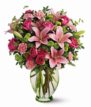Don't Make Me Blush Arrangement in Redlands, CA | REDLAND'S BOUQUET FLORIST & MORE Don't Make Me Blush Arrangement in Redlands, CA | REDLAND'S BOUQUET FLORIST & MORE