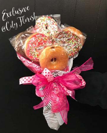 Donuts Bouquet Gift item perishable 