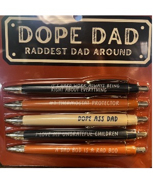 Doopest Dad Pens Father Day Gifts