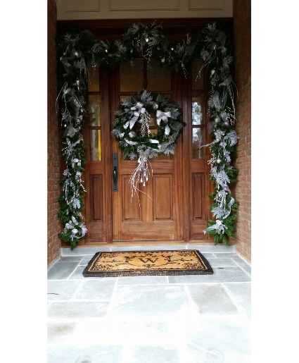 Door Decor Custom Wreath & Garland