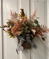 Door hanging Basket Fall Silk Silk Arrangement