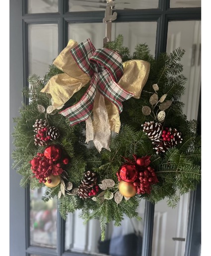 Door wreath  Christmas 