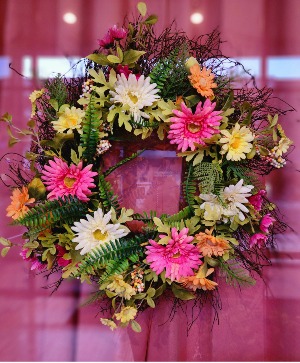 Door Wreath ON SALE NOW Permanent Botanical Design