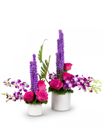 Double Bliss Flower Arrangement