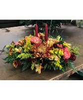 Double Candle Centerpiece 