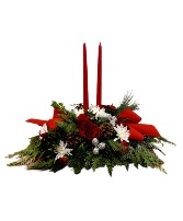 Double Candle Centerpiece centerpiece