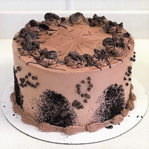Double Chocolate Cake Fresh from the Bakery