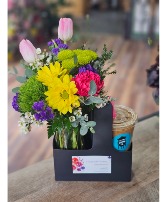Double Happiness  Mixed Arrangement with Drink