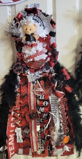 Double Homecoming Mums craft