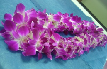 Double-Layered Graduation Lei -- Purple Congratulations / Graduation in Rowland Heights, CA | Charming Flowers and Gifts Double-Layered Graduation Lei -- Purple Congratulations / Graduation in Rowland Heights, CA | Charming Flowers and Gifts