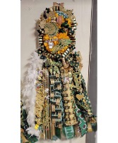 DOUBLE MUM MCALLEN NIKKI ROWE WARRIORS HOMECOMING MUM