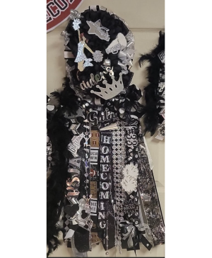 DOUBLE MUM PSJA NORTH RAIDERS HOMECOMING MUM