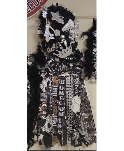 DOUBLE MUM PSJA NORTH RAIDERS HOMECOMING MUM