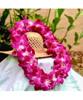 DOUBLE ORCHID LEI 