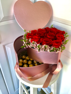 Double Stacked Heart TOP SELLER in Whittier, CA | Rosemantico Flowers Double Stacked Heart TOP SELLER in Whittier, CA | Rosemantico Flowers