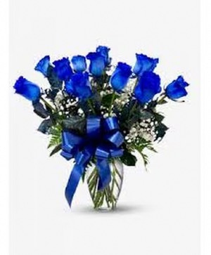 Dozen Avatar Blue Roses 