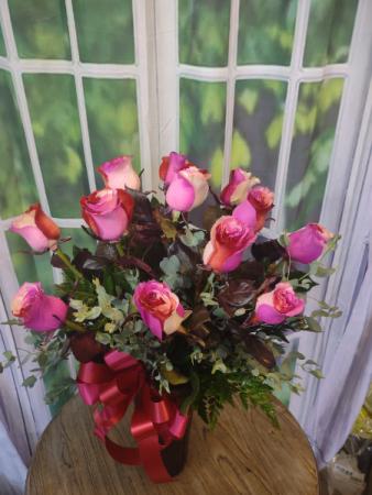 Dozen Blush Charm Roses Only Available at Valentine's
