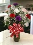 Dozen Carnation Vase