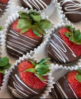 Dozen Chocolate Covered Strawberries Fruits & Berries