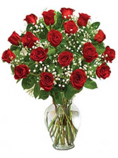 Dozen & Half Red Roses 