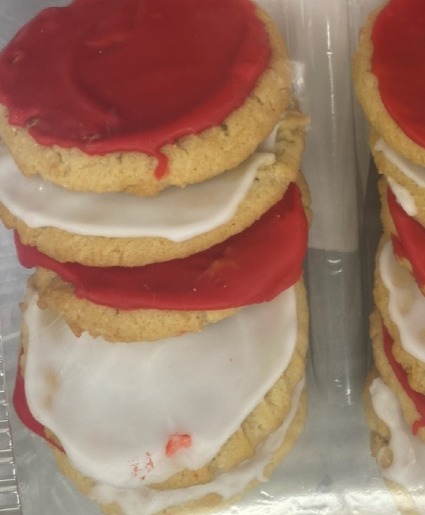 Dozen Iced Sugar Cookies *ONLY AVAILABLE FOR THE Dates of FEB.11, 12, 13 AND 14