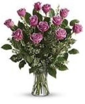 Dozen Lavendar Rose Bouquet Dozen Rose