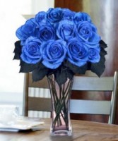 Blue Roses Fresh Arrangement