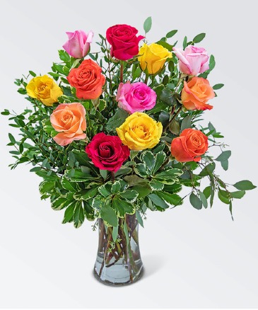 DOZEN MIX ROSES Roses in Harrisburg, AR | Blossom Events & Florist DOZEN MIX ROSES Roses in Harrisburg, AR | Blossom Events & Florist