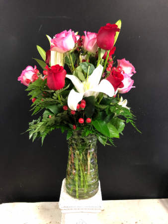 Dozen Mixed Roses