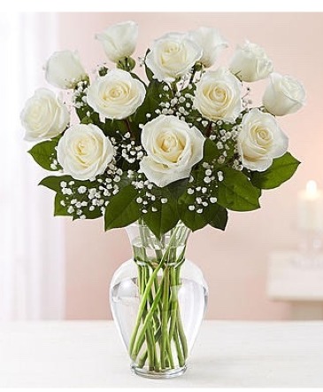 Dozen of White Roses  in Port Royal, SC | LAURA'S FLORIST