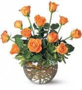 Dozen Orange Rose