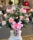 Dozen Pink Roses  Vase Arrangement 