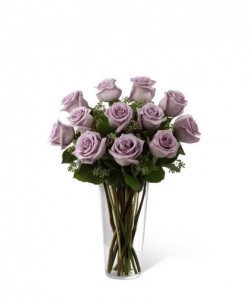 Dozen Purple Roses 