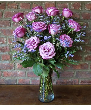 Dozen Purple Roses Mother's Day