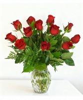 Dozen Red Rose Bouquet   in Clemmons, North Carolina | Blooms & Beyond