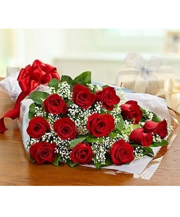 Valentine's Day Dozen Red Roses Bouquet – Valentine's Day Gifts – New  Jersey Blooms - Blooms New Jersey