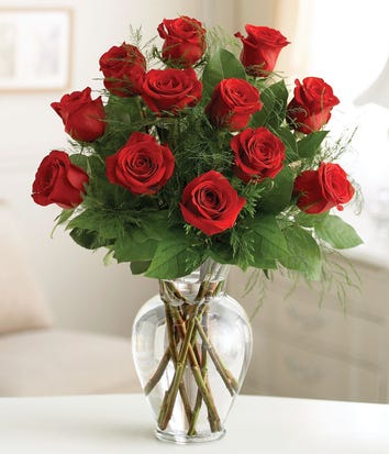 Dozen Red Roses Love