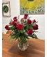 Dozen Red Roses  Rose Arrangement