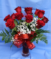 Dozen Red Roses Valentine's Day