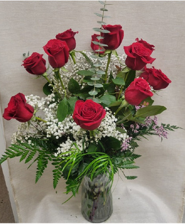 Dozen Red Roses Valentine's Day in Croton On Hudson, NY | Cooke's Little Shoppe Of Flowers