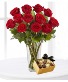 Shop Special Dozen Roses and Box of Chocolates 