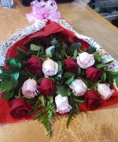 Dozen Roses Bouquet