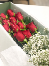 Dozen Roses Boxed